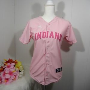 Adidas Pink Indians Jersey size large in juniors